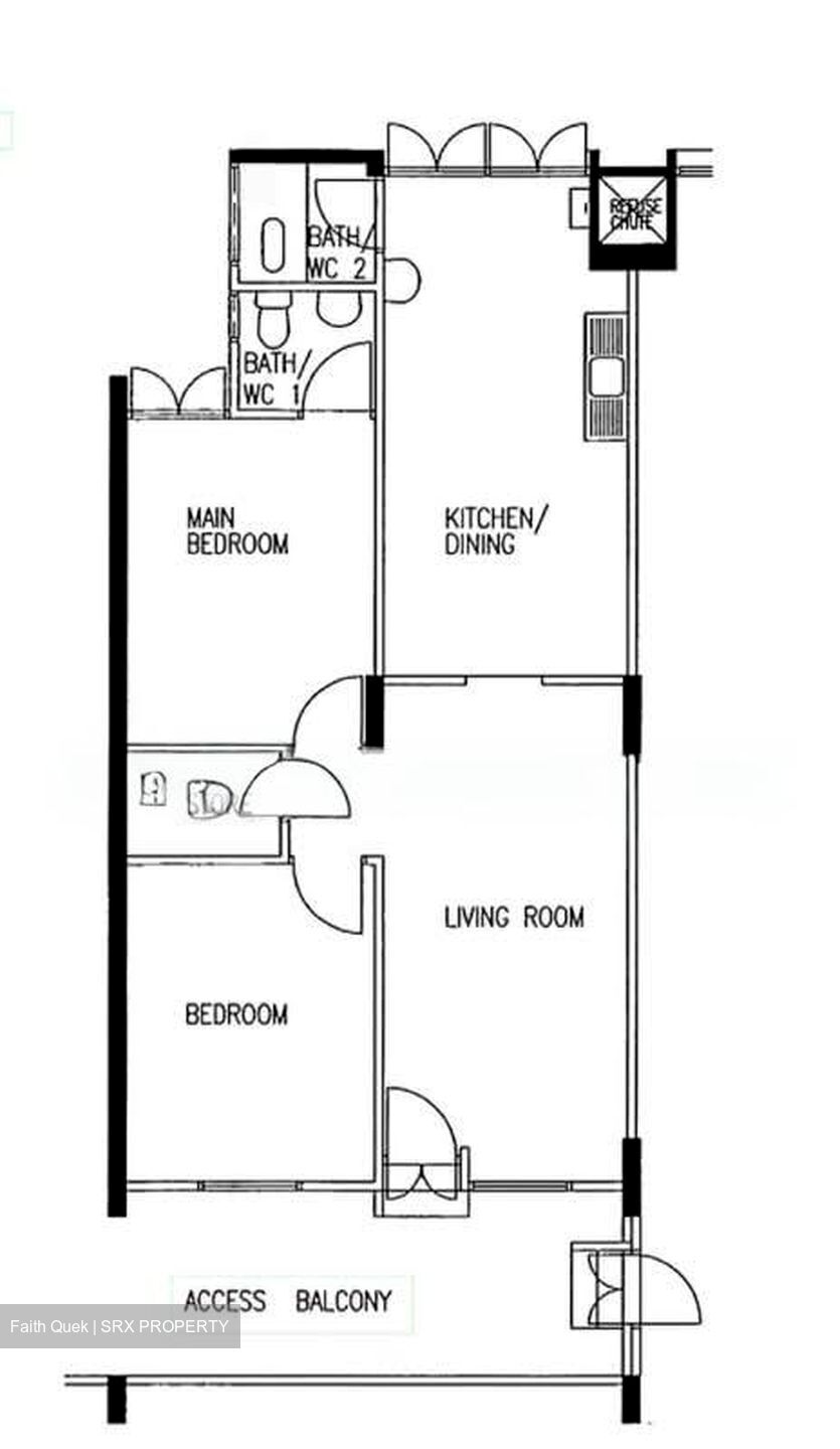 Blk 128 Ang Mo Kio Avenue 3 (Ang Mo Kio), HDB 3 Rooms #618874181